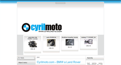 Desktop Screenshot of cyrilmoto.com